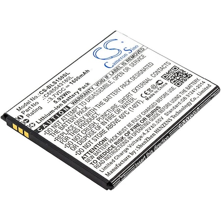 Bsc Preferred BLU S0150UU S0151UU Studio X Mini Mobile Phone Replacement Battery CS-BLS150SL